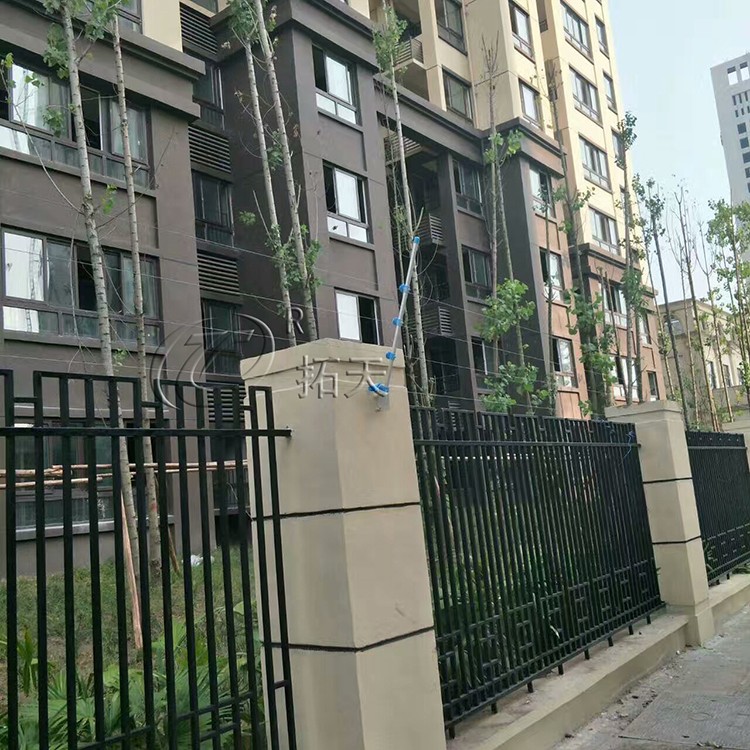 小區電子圍欄安裝應用